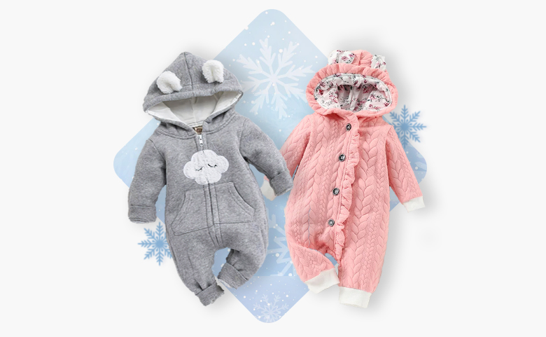 Enjoy the sweetest collection of winter cloth for babies on Markitee.com